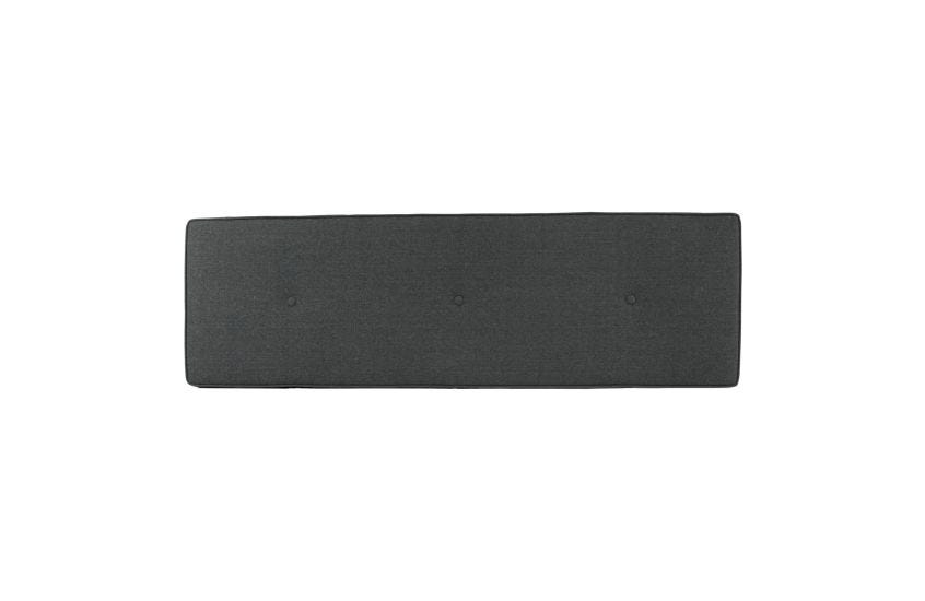 Heal s Brunel Blanket Box Cushion Smoke Grey HEAL S HEAL S UK