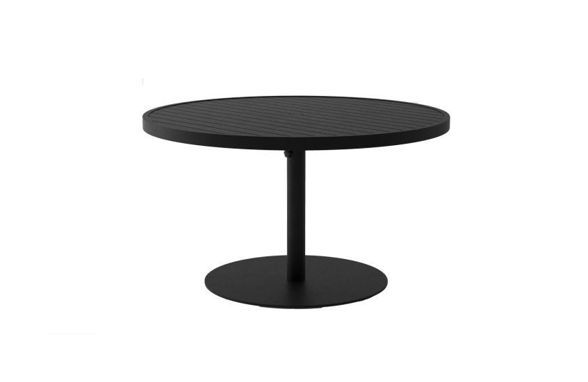 Round outdoor sales pedestal dining table