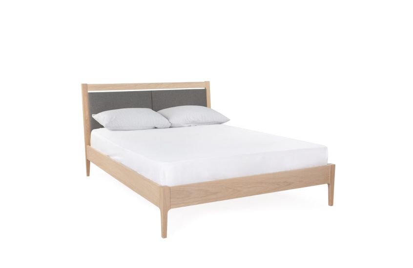 Full bed on sale upholstered headboard