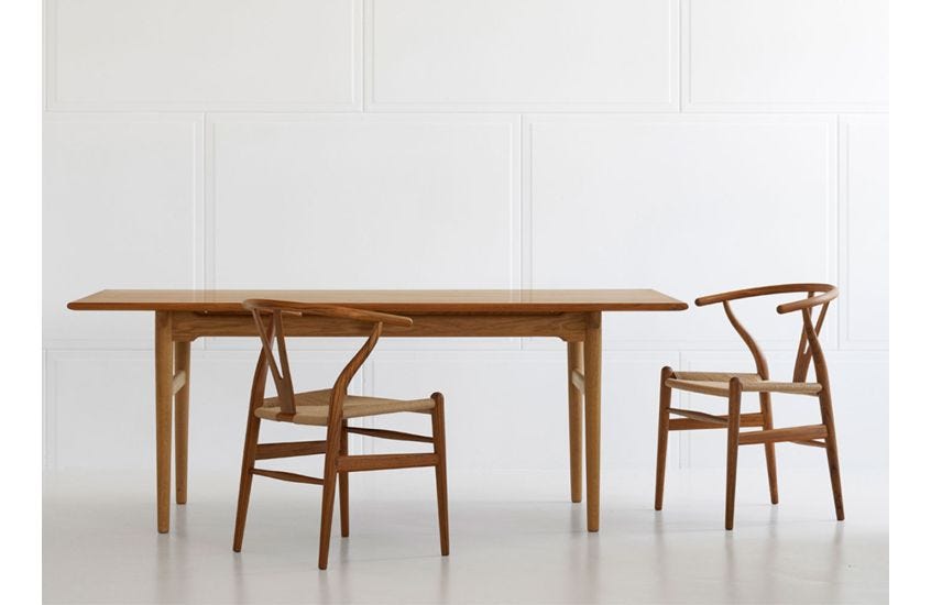 Carl Hansen Son CH327 Dining table HEAL S UK