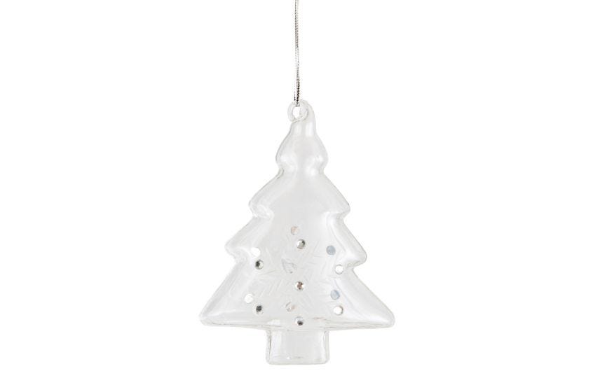 Glass tree decorations sale