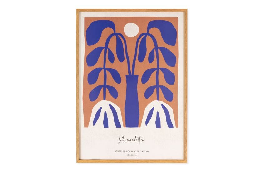 Paper Collective Marchita Print by Berenice Hernandez 50 x 70cm | HEAL ...