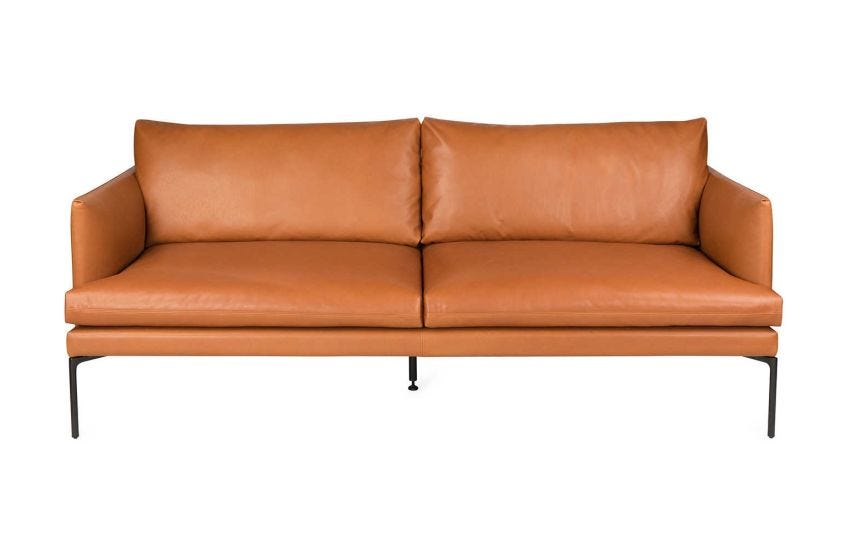Heal S Matera 3 Seater Sofa Uk - Leather Sofa With Removable Seat Cushions Uk