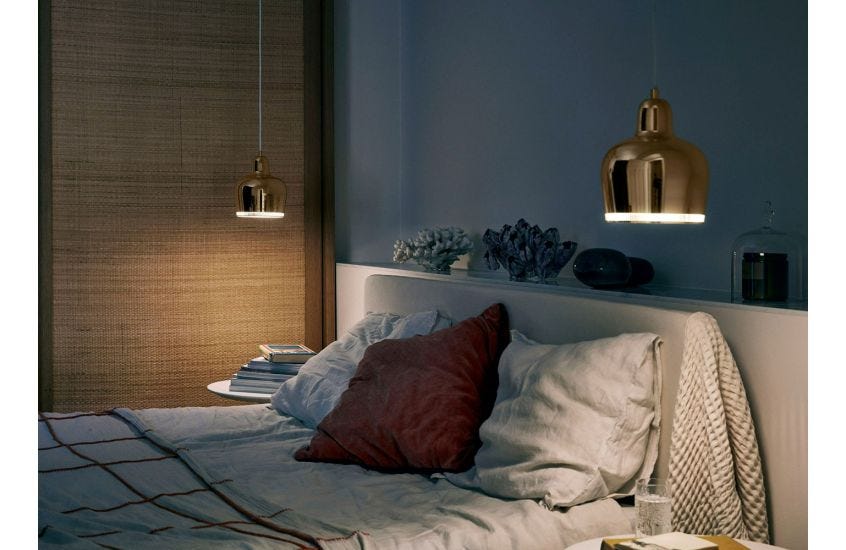 Artek A330S Golden Bell Pendant Light HEAL S UK