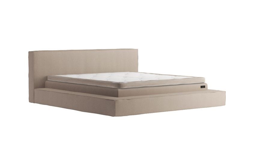 Malm bed frame shop with box spring