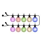Luke LED Outdoor String Lights Multi Supplement Set