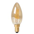 Candle LED Filament E14 Bulb Gold 3.5W