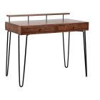 Brunel Desk Dark Wood