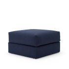 Oswald Storage Footstool Dessin Blue