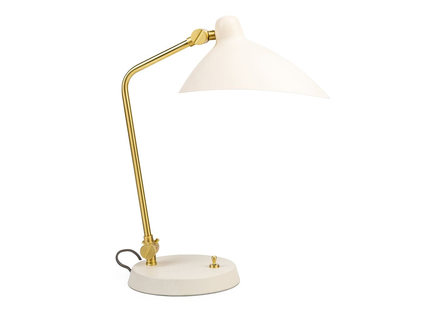 Milton Desk Lamp Cream