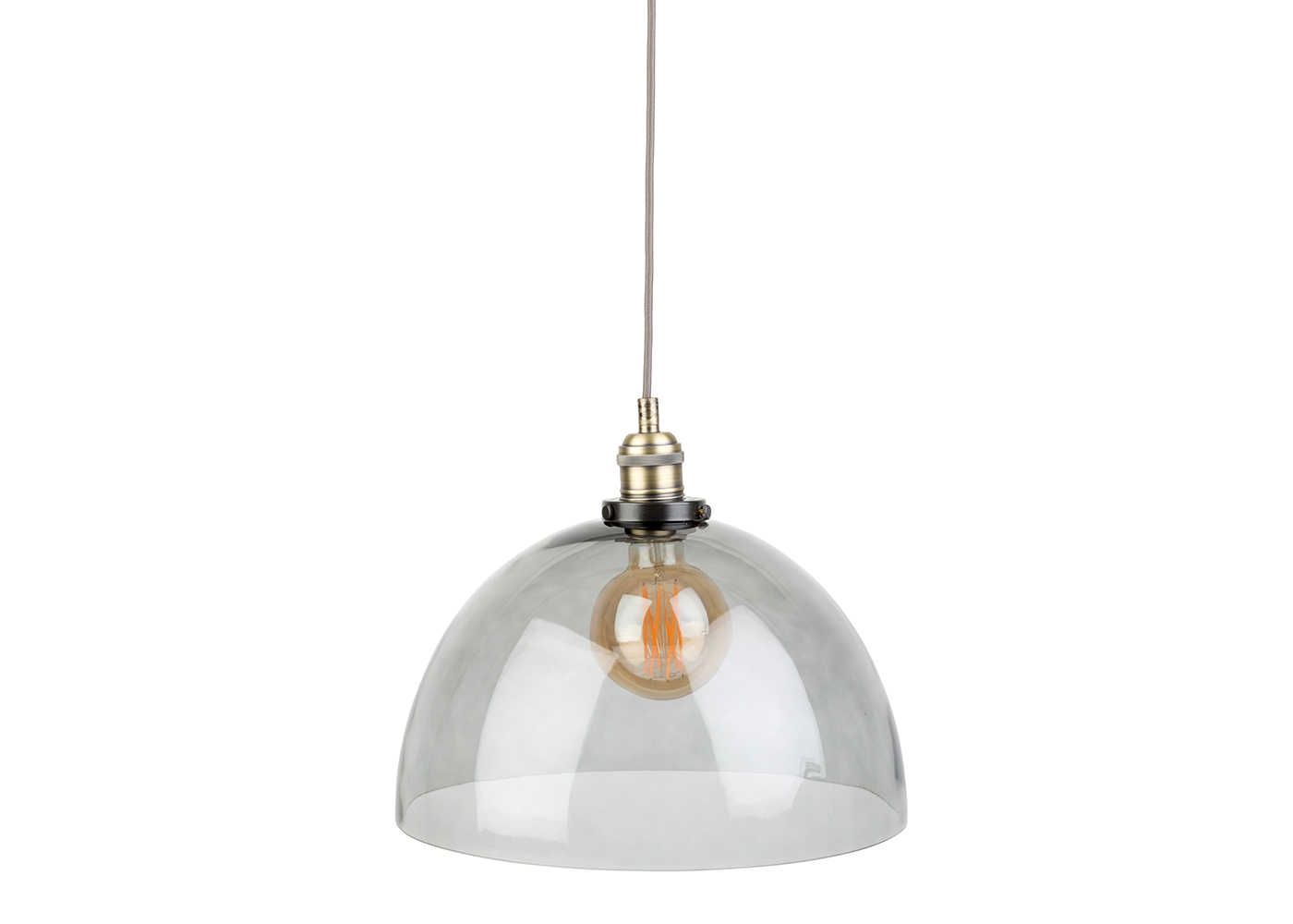 Glass dome pendant deals