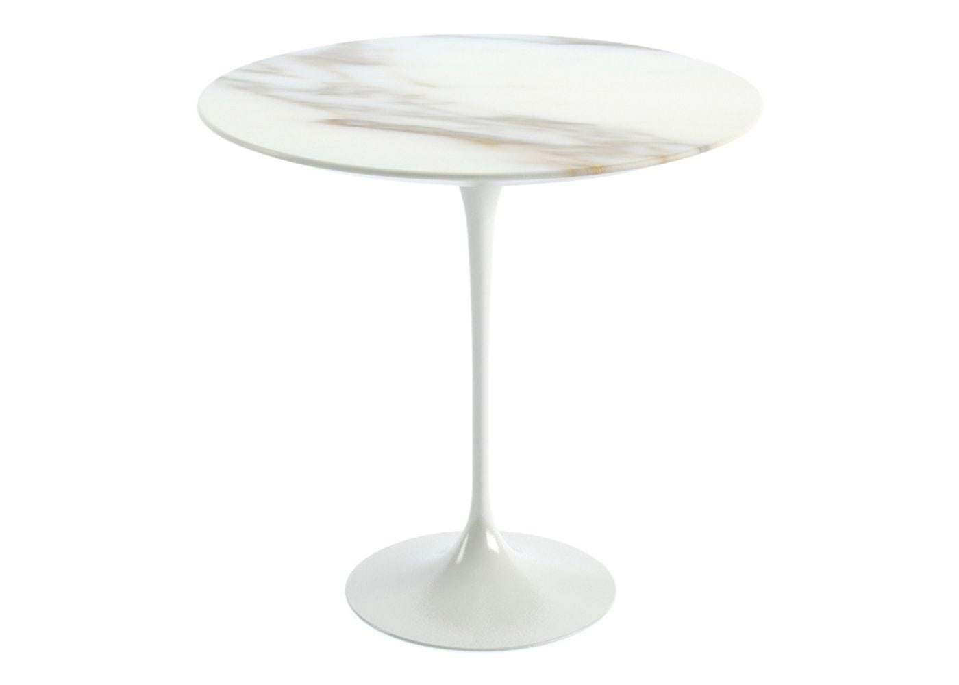 Knoll marble side shop table