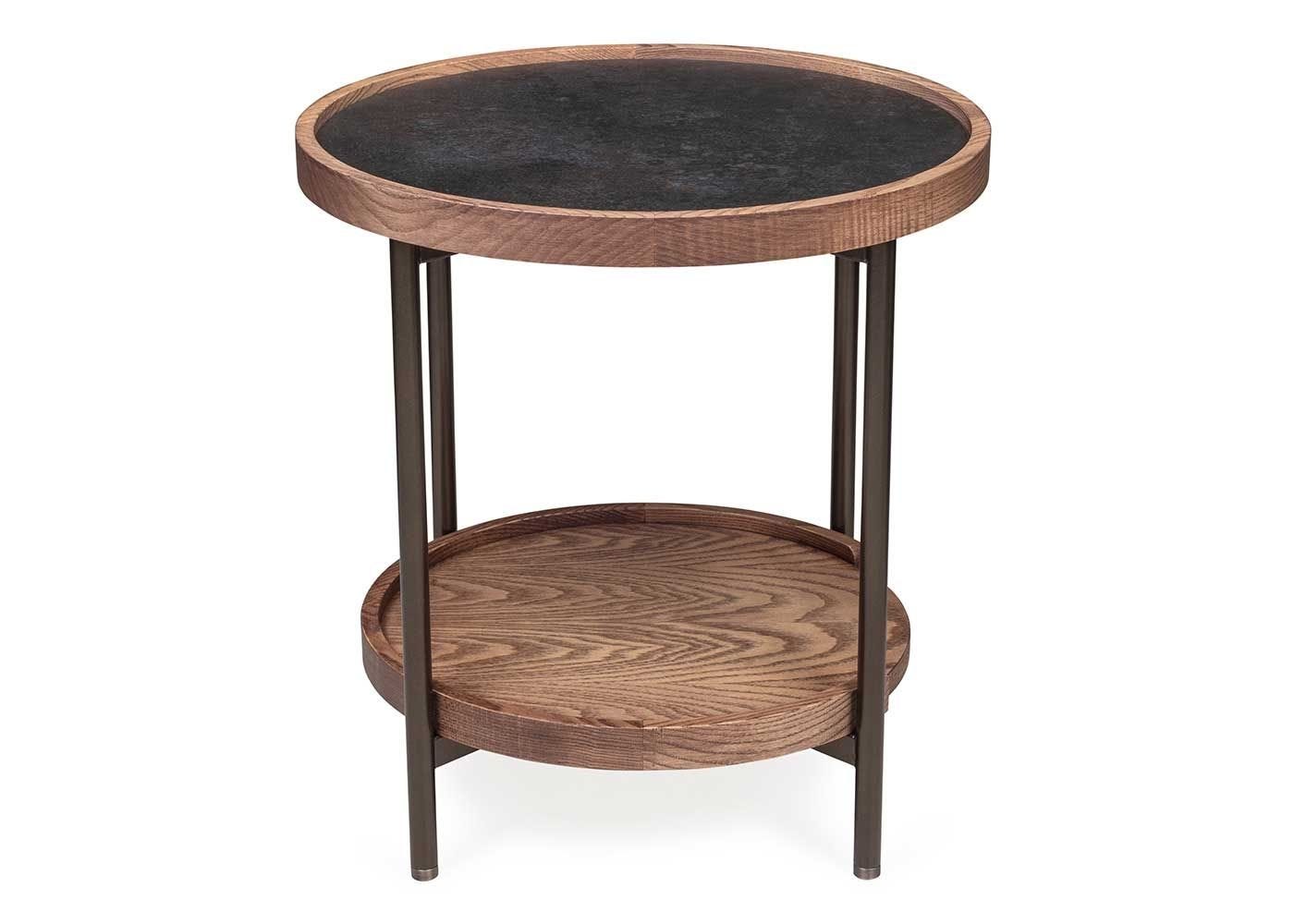 Altenpohl end shop table with storage