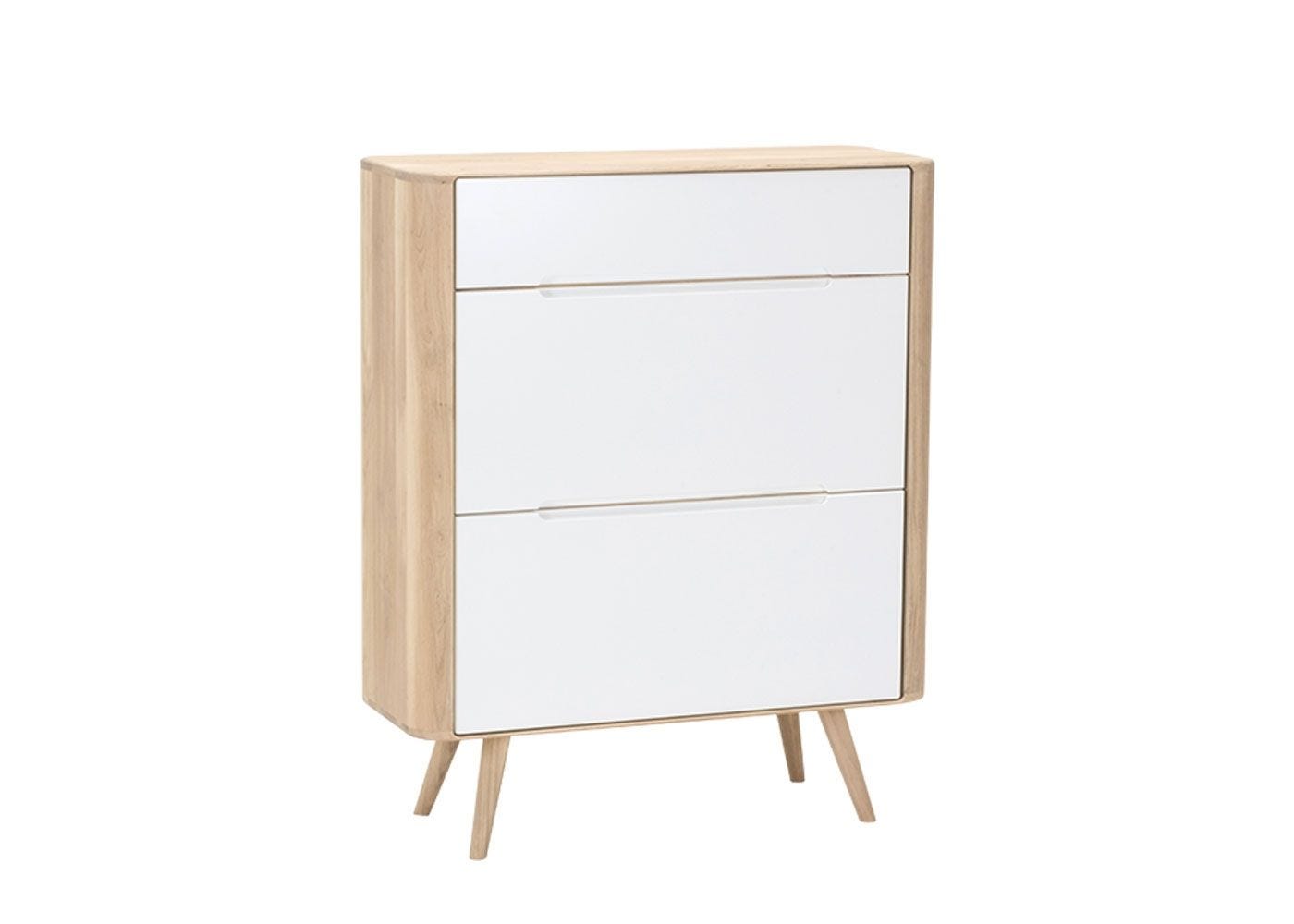 Ena Shoe Cabinet Oak