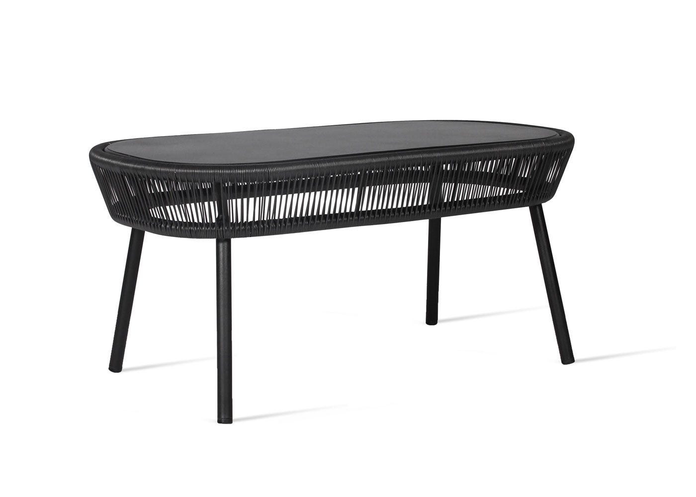 Garden coffee table deals black