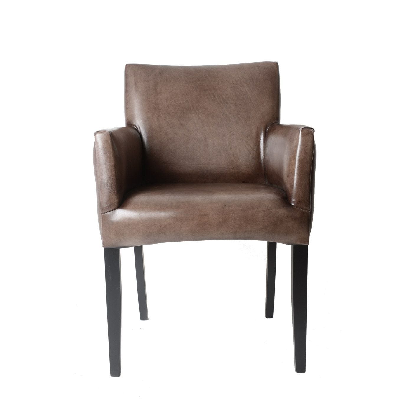 Heals sale leather armchair