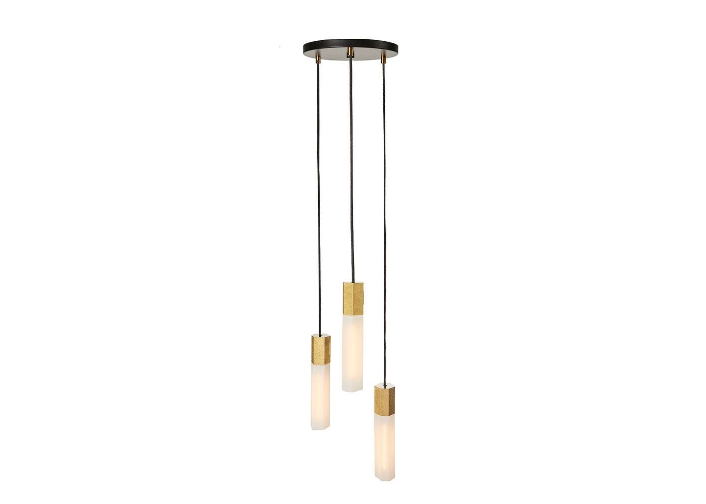 Triple pendant on sale light fitting