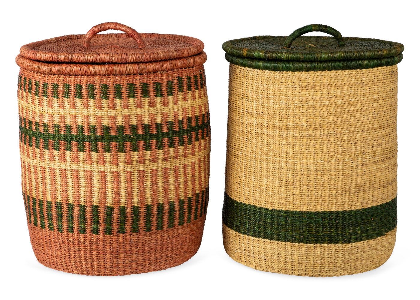 Aaks Handwoven Laundry Basket HEAL S UK