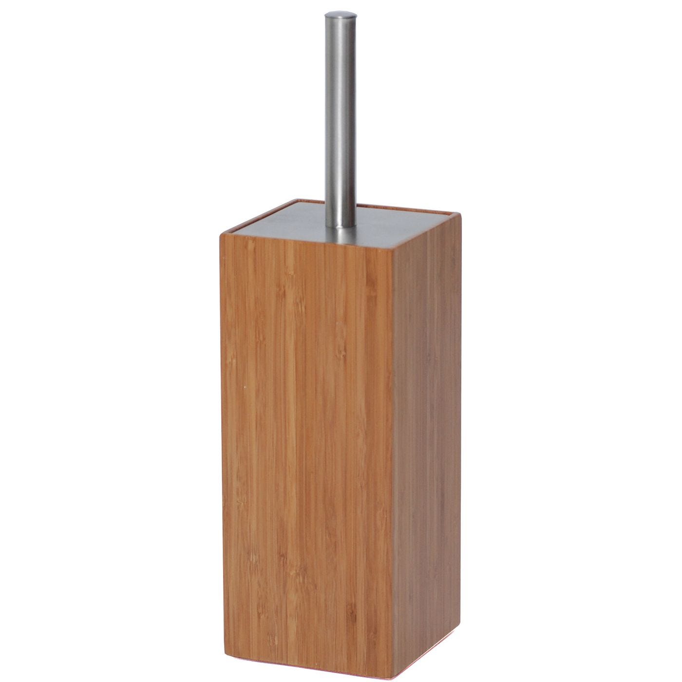 Wooden Toilet Brush and Holder
