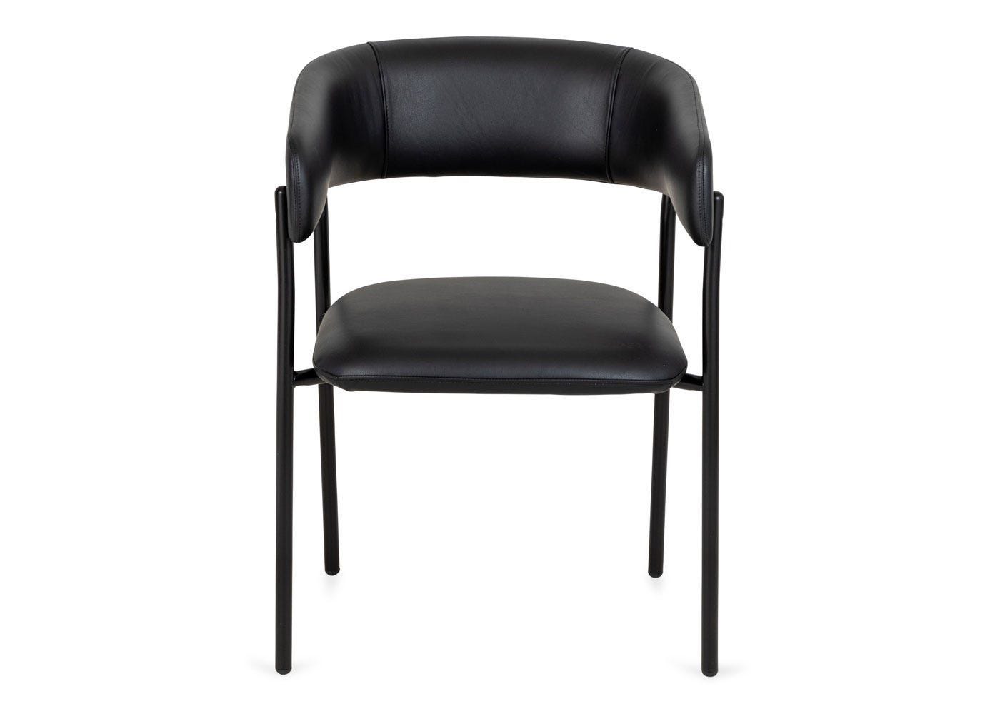 Heals leather deals dining chairs