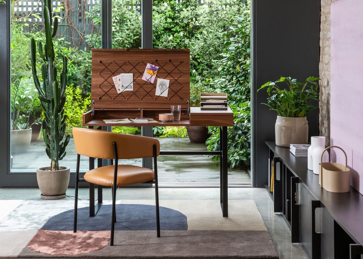 Reveal Desk Walnut