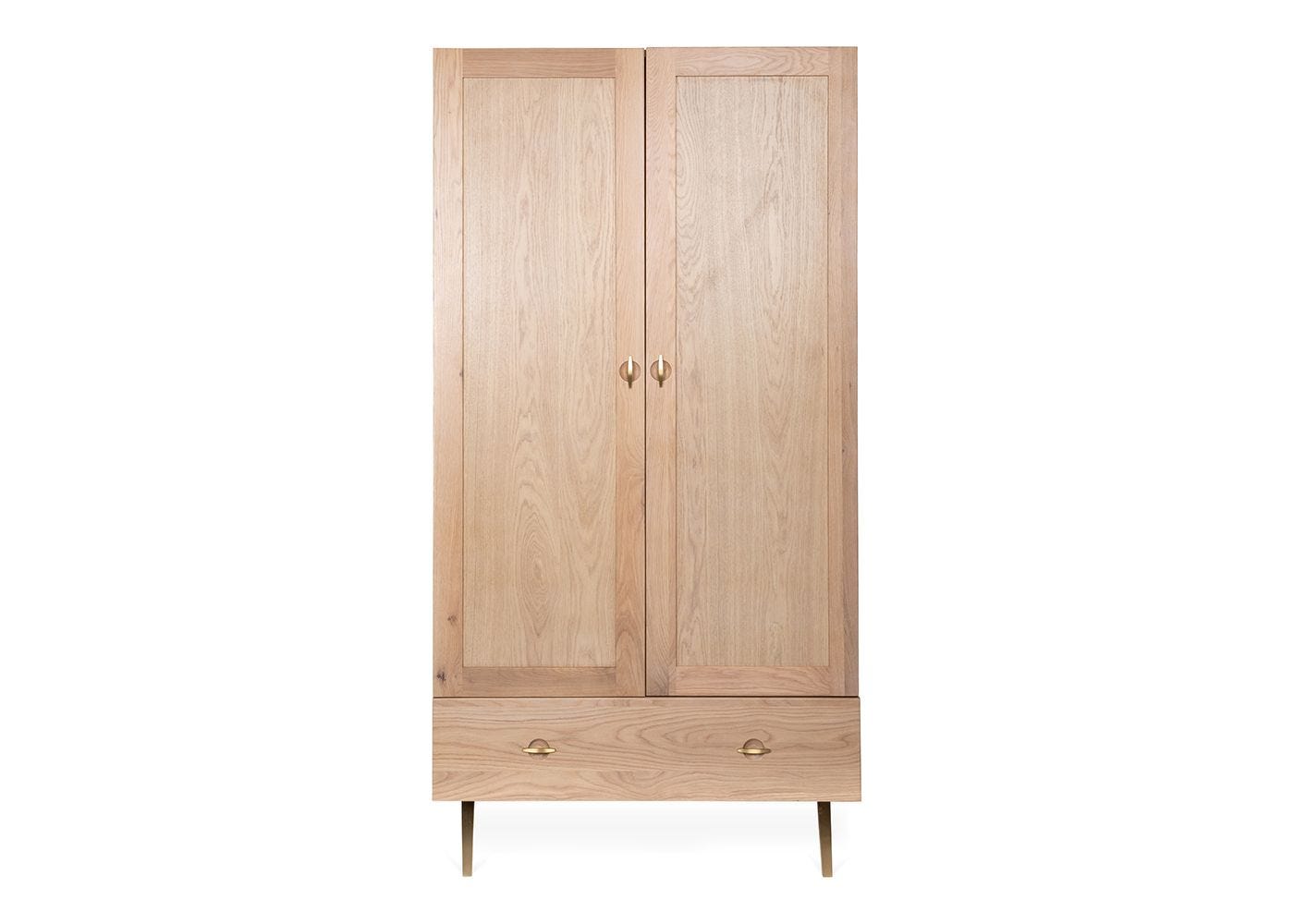 Light shop wood wardrobe