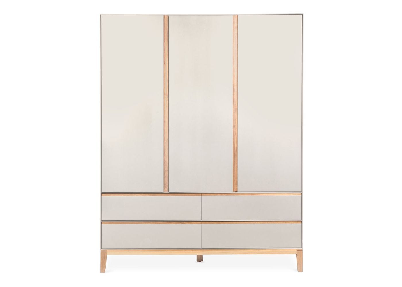 Nordic shop triple wardrobe