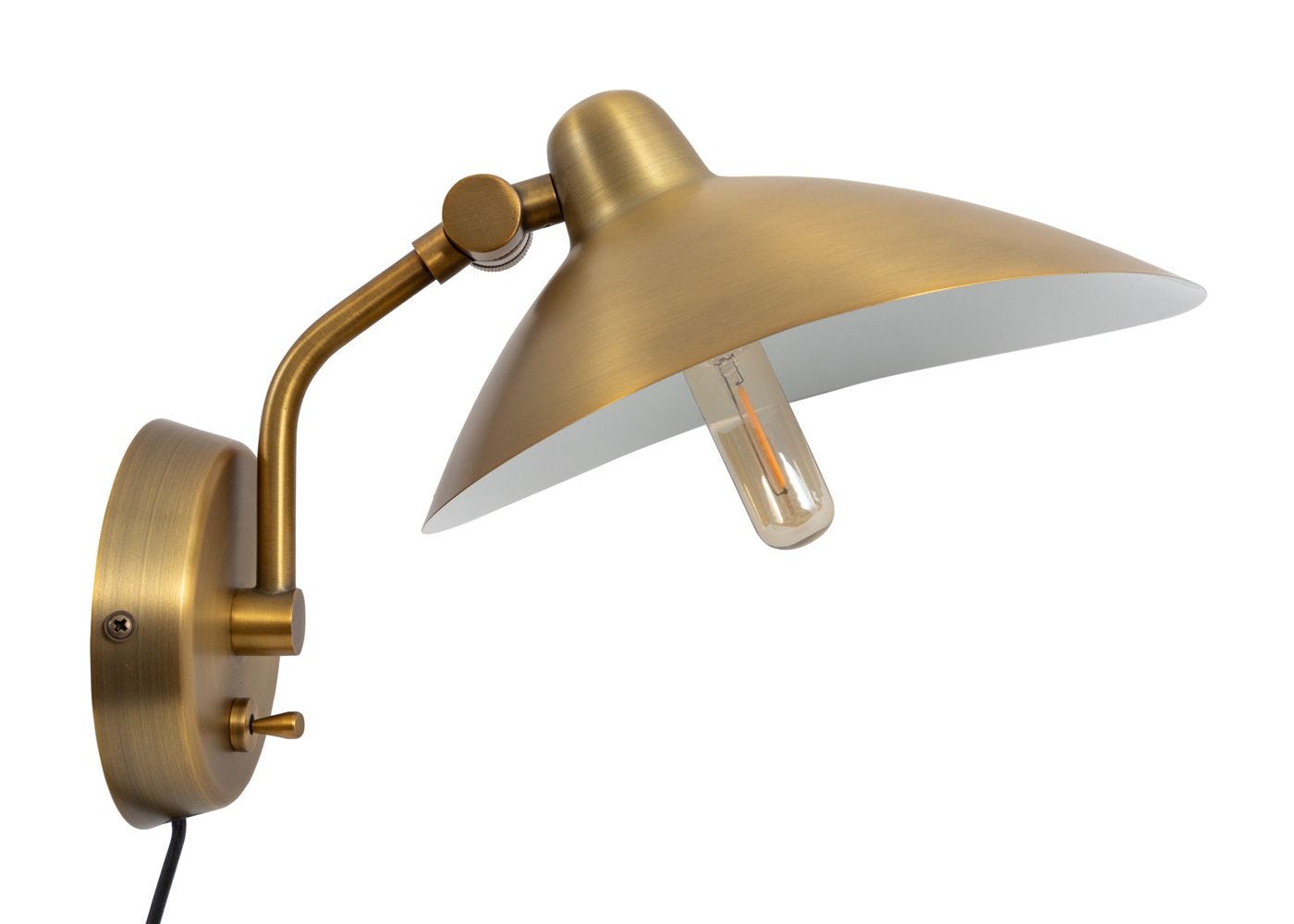Wall mount light cheap fixture with cord