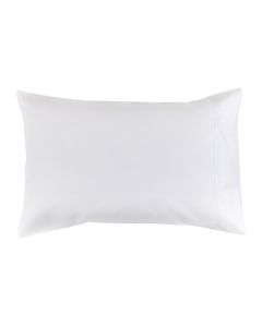 400 Thread Count Egyptian Cotton White Standard Pillowcase