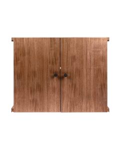 Tower 2 Door Unit Walnut