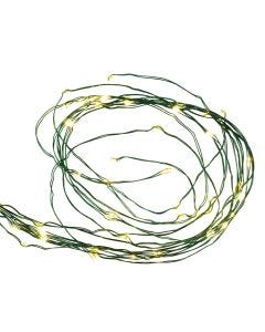 Knirke 160 LED Indoor/Outdoor String Lights Green Cable 16cm