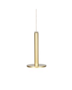 Disc LED Pendant Satin Gold