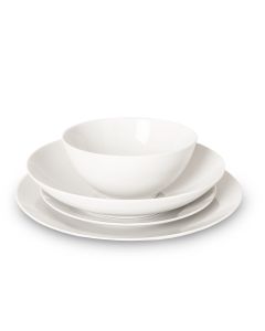 Thomas Loft White Porcelain 16 Piece Dinnerware Box Set