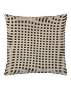 Duo Cushion Mulberry & Ebony 45cm x 45cm