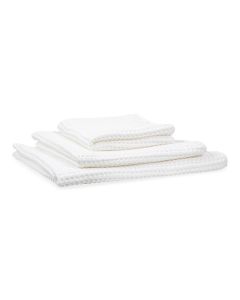 White Waffle Bath Sheet 100 x 160cm