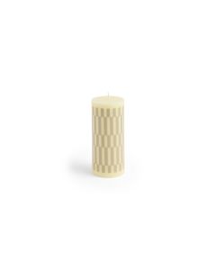 Column Candle Cream/Sand Small
