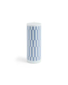 Column Candle Light Blue Large