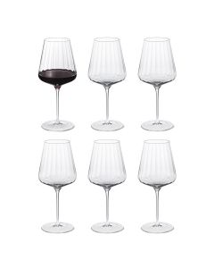 Bernadotte Red Wine Glass Set of 6
