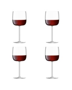 Borough Red Wine Glass Set of 4