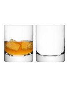 Bar Tumbler 250ml Clear Set of 2