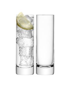 Bar Long Drink Glass 250ml Clear Set of 2