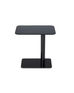 Flash Rectangular Side Table Black