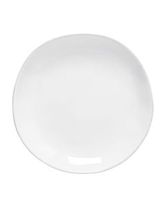 Livia White Salad Plate