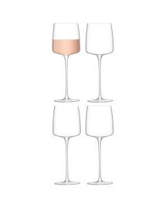 Metropolitan White Wine Glasses Set of 4