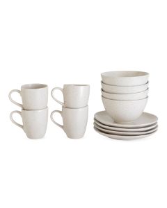 Nordic Vanilla 12 Piece Breakfast Set