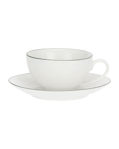 Dintorno Porcelain Tea Cup & Saucer