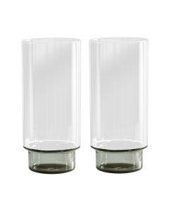 Rye Smoke Highball Glasses Set of 2