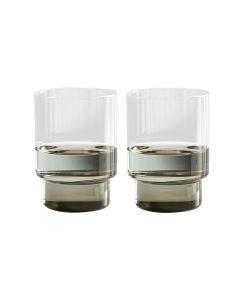 Rye Smoke Wine Glasses Set of 2