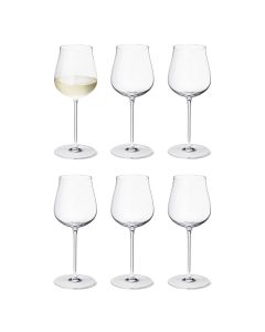 Sky White Wine Glass Set of 6