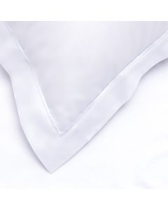 400 Thread Count Egyptian Cotton White Oxford Pillowcase
